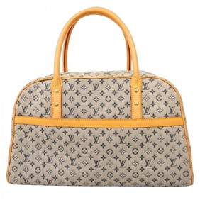 Louis Vuitton Monogram Mini Marie Handbag M92003 Blue Women's