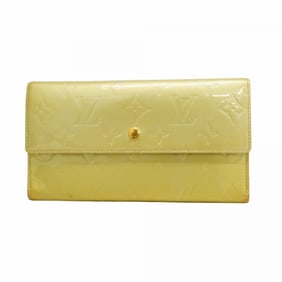Louis Vuitton Vernis Porte Tresor International Tri-fold Long Wallet M91164 for Women