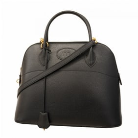 Hermes Hermès Bolide 31 Ardennes Handbag, Black, Women's, A Stamp