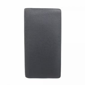 Louis Vuitton Taiga Portefeuille Brazza Long Wallet M30502 Blue Marine Men's