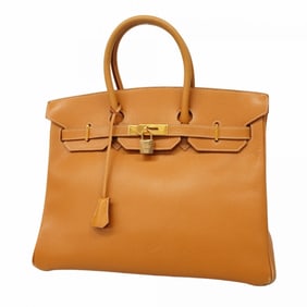 Hermes Hermès Birkin 35 Ardennes Natural Handbag (A Stamp) for Women
