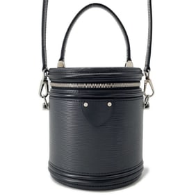 Louis Vuitton Epi Cannes Handbag M52226 LOUIS VUITTON 2-way Shoulder Bag Black