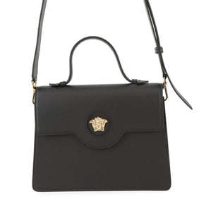 Versace Medusa Handbag, Black, 2-Way Shoulder Bag