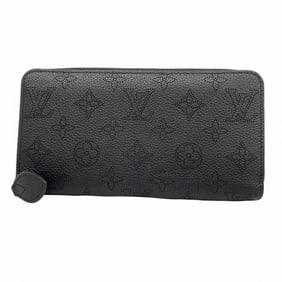 Louis Vuitton Mahina Zippy Wallet M61867 Noir Women's