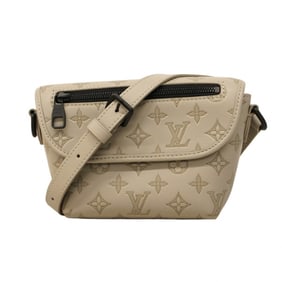 Louis Vuitton Monogram Shadow Pulse Wearable Wallet Shoulder Bag M14794 Sable Men's