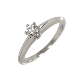 Tiffany & Co. Solitaire Diamond 0.20ct F VS1 3EX Ring in Platinum