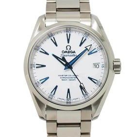 OMEGA Seamaster Aqua Terra Good Planet 231 90 39 21 04 001 Men's Watch Date White Automatic