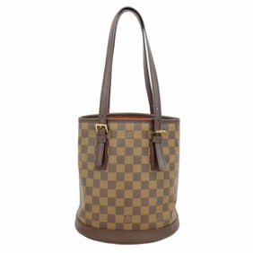 Louis Vuitton Damier Marais Tote Bag N42240 Ebene Women's