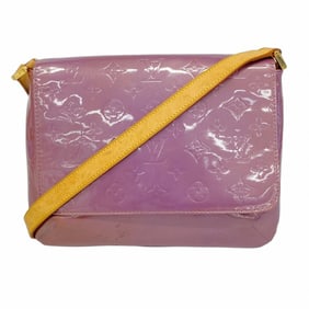 Louis Vuitton Vernis Thompson Street Shoulder Bag M91095 Violet Women's