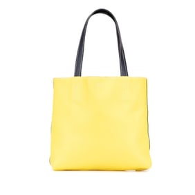 Hermes Hermès Double Sens 28 Reversible Tote Bag in Lime and Bordeaux Swift for Women