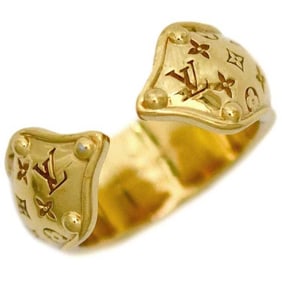 Louis Vuitton Ring Berg Nanogram Sweet ec-24098 Gold Monogram M69598 Medium GP VA0220 LOUIS VUITTON