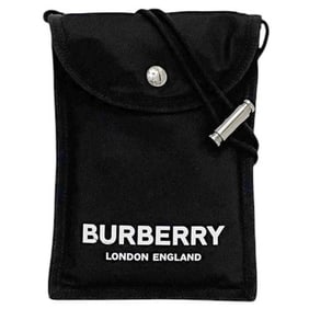 Burberry Shoulder Bag ec-23976 Black Nylon BURBERRY Crossbody for Men and Women, Pochette, Sacoche