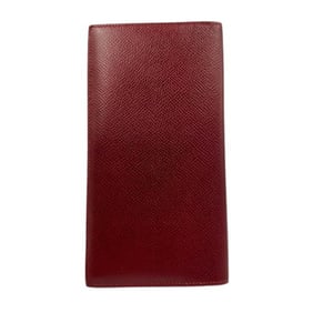 HERMES MC2 Fleming Wallet in Bordeaux
