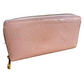 Louis Vuitton Vernis M90419 Zippy Wallet in Rose Ballerine