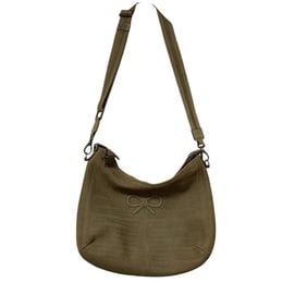 ANYA HINDMARCH 2-Way One-Shoulder Bag, Khaki and White, Women's