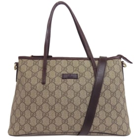 Gucci 353440 GG Supreme Handbag PVC Women's GUCCI