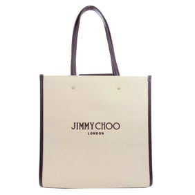 Jimmy Choo canvas tote bag for women