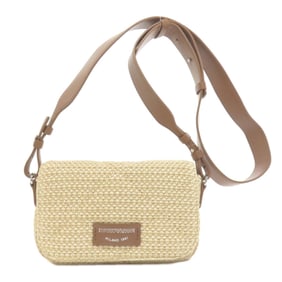 Emporio Armani Women's Raffia Shoulder Bag