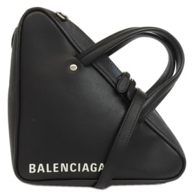 Balenciaga 527272 Triangle Duffle Handbag Leather Women's BALENCIAGA