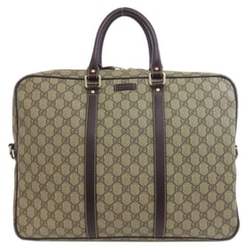 Gucci 201480 GG Supreme PVC Bag for Men