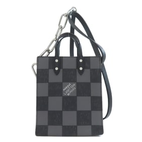 Louis Vuitton N60479 Damier Checkerboard Sac Plat XS Handbag, Canvas, Women's, LOUIS VUITTON