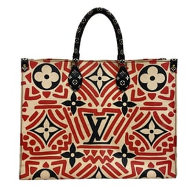 LOUIS VUITTON M45358 On the Go GM Shoulder Handbag LV Crafty Tote Bag Multicolor Unisex