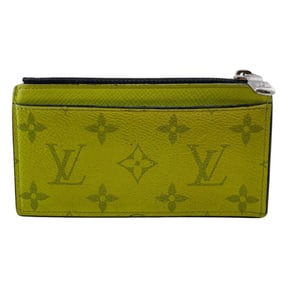 LOUIS VUITTON M30950 wallet with coin and card holder, fragment case, Taiga Rama wallet, commuter