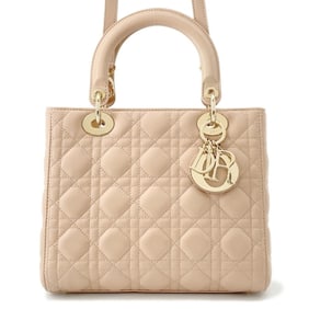 Christian Dior Lady Cannage Lambskin Handbag CAL44550 2-way