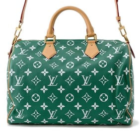Louis Vuitton Speedy P9 Bandouliere 40 Boston Bag in Calfskin Leather, M24417, 2-Way Shoulder