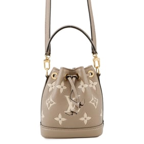 Louis Vuitton Handbag Two-Tone Monogram Empreinte Nano Noe M46291 2-Way Shoulder Bag