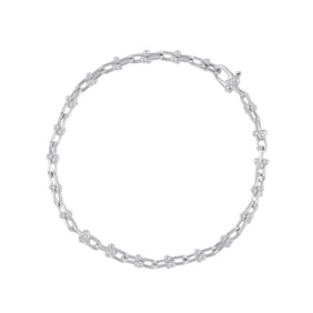 Tiffany Bracelet Hardware Micro Link Size Extra Large SV925 Silver