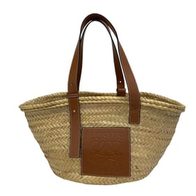 LOEWE Medium Basket Bag, Tote Handbag, Shoulder Women's, Beige