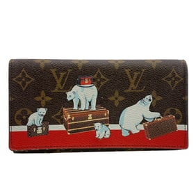 LOUIS VUITTON Wallet M62086 Portefeuille Sarah Bifold Long Wallet, Limited Edition Monogram Bear
