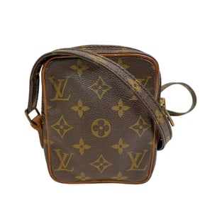 LOUIS VUITTON M45268 Mini Danube Pochette Monogram Shoulder Bag, Brown, Unisex