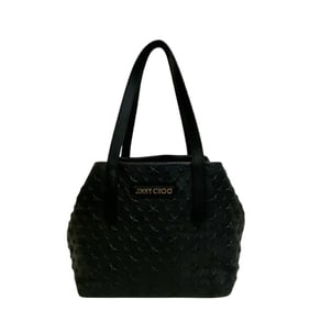 JIMMY CHOO Studded Tote Bag in Black