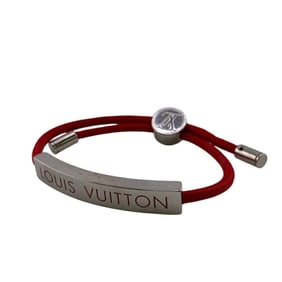 LOUIS VUITTON M67418 LV Space Bracelet/Ankle Bangle in Red