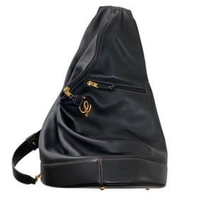 LOEWE Vintage ANTON Leather Crossbody Bag/One-Shoulder Bag in Black for Men and Women