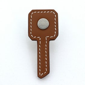 Hermes HERMES pin badge cle swift gold