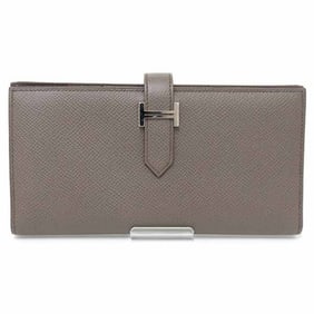 Hermes Bearn soufflet long wallet Epson Z engraved Griettan