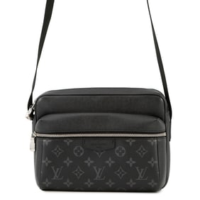Louis Vuitton Taiga Monogram Eclipse Outdoor PM Shoulder Bag M30233, Black