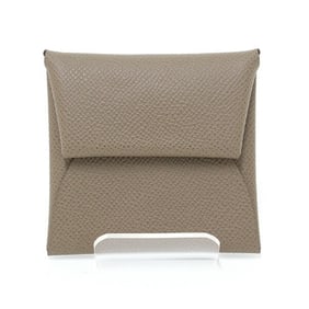 Hermes HERMES Coin Case Bastia Epsom Leather Etoupe B Stamp (Made in 2023) Purse Unused