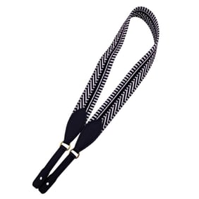 HERMES Bandouliere Sangle Caval 25mm Dougo 2023 Shoulder Strap Black