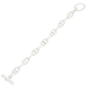 Hermes Hermès Chaine d'Ancre MM 14-link bracelet in 925 silver for men and women.