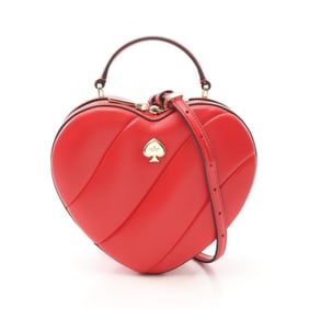 Kate Spade Love Shack handbag, leather, women's, red