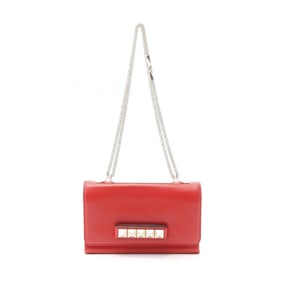 Valentino Leather Shoulder Bag for Women, Red, IW2B0975NAP