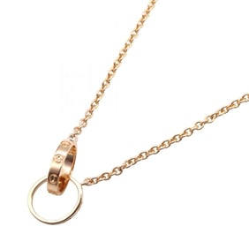 Cartier Baby Love Necklace, 18K Pink Gold, Women's, B7212300