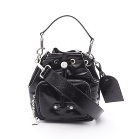 Louis Vuitton Noe Cargo Handbag, Leather, Men's, Black, M13985