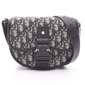 Christian Dior Dior GALLOP Oblique Shoulder Bag in Canvas and Leather, Beige, Black, or Blue,