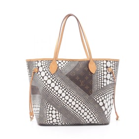 Louis Vuitton Neverfull MM Tote Bag, PVC-Coated Canvas and Leather, Monogram Wave, Women's,