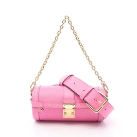 Louis Vuitton Papillon Trunk Handbag, Epi Leather, Pink, Women's, M58649